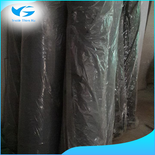 Black kaki fabric